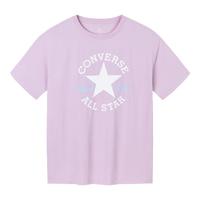 匡威匡威童装男女童凉感短袖T恤2024夏季舒适透气宽松版型儿童短T 星尘紫 140/68