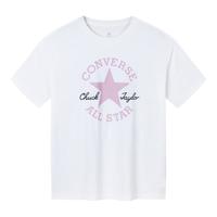 匡威匡威童装男女童凉感短袖T恤2024夏季舒适透气宽松版型儿童短T 纯白色 120/60