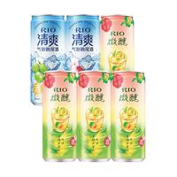 锐澳(RIO)洋酒 鸡尾酒 果酒 微醺清爽 春季组合装330ml*6