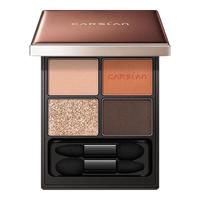 卡姿兰（Carslan）大眼睛活力四色眼影盘哑珠光防水闪粉 懒人显色持妆高光自然修容 #02 佛系南瓜