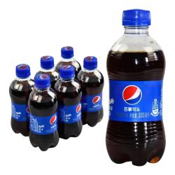 百事 可乐听装300毫升小瓶装80后怀旧老式饮料汽水300ml 百事可乐300ml*1瓶