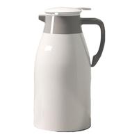 欣美雅（xinmeiya）保温壶大容量家用饮用水壶热水瓶48小时保温冷玻璃内胆户外暖水瓶 皓月白 1600ml