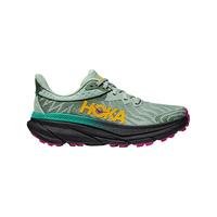 HOKA ONE ONE男女款春季挑战者7全地形款跑鞋CHALLENGER 7轻盈透气缓震 芦荟绿/黑色-女 38
