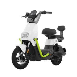 爱玛 电动摩托车凌志72v32AH长续航大功率双人电瓶车外卖骑手战斗机甲 极地灰