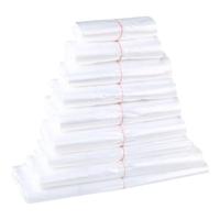 海伊朵食品袋白色塑料袋透明手提袋打包袋背心袋方便袋购物袋保鲜袋 透明食品袋36*58cm 1000个