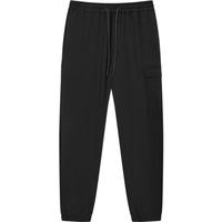 gxgjeansgxg.jeans男装休闲裤2024年秋季黑色工装口袋束脚裤子潮牌 黑色 165/S