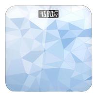 沐美电子秤人体 体重秤智能精准电子称秤体脂秤减肥家用 星空蓝体重秤-电池款