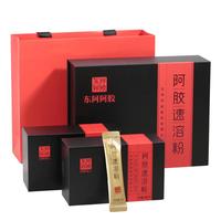 东阿阿胶 DEEJ 小金条阿胶速溶粉3g*14袋*2盒装经典黑红礼盒便携妇女节滋补品 【经典礼盒】阿胶粉3g*14袋*2盒