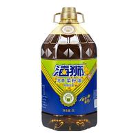 海狮光明海狮荣耀浓香菜籽油低芥酸物理压榨食用油厨房用可 5L