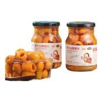 绿山果园胖东来同款水果罐头 零添加真果汁 零添加真果汁山楂罐头360g*4罐