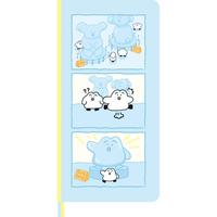 kinborXbrunch brother联名方格手帐本80g88张小巧便携口袋本自填式周计划week效率笔记本子邦你出道