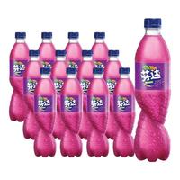 可口可乐（Coca-Cola）可乐/芬达/雪碧可选碳酸饮料汽水瓶装 500mL 12瓶 1箱 芬达葡萄味