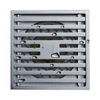 潜水艇(Submarine)全铜防臭地漏 卫生间黄铜镀铬亮面镜面洗衣机干区淋浴地漏厨房 黄铜【淋浴地漏】卫生间地漏