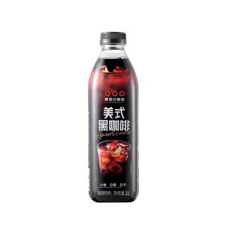 隅田川咖啡 隅田川即饮咖啡美式风味低脂黑咖啡饮料0防腐剂0香精1L*1瓶