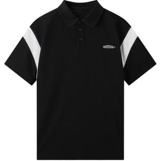 gxgjeans 限时五折 美式翻领撞色短袖POLO衫 3色可选