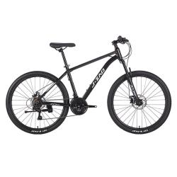 京东京造 XC300山地自行车21速碟刹17寸玛瑙黑 黑色 21速 17寸