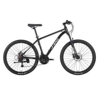 京东京造 XC300山地自行车21速碟刹17寸玛瑙黑 黑色 21速 17寸