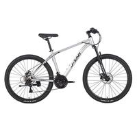 京东京造 XC300山地自行车21速碟刹15寸时空银 银色 21速 15寸