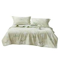 罗莱生活 LUOLAI 家纺 空调夏凉被子 100%全棉可水洗抗菌夏凉被芯 净重3.5斤 全棉可水洗抗菌夏被-花语晨曦