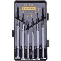 史丹利(STANLEY)6件套金属微型精密螺丝批十字一字小家电维修起子改锥66-039-23