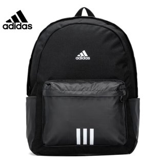 adidas 阿迪达斯 双肩包男女包百搭休闲包大容量书包HM9146 黑色 HG0348