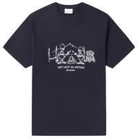 Columbia哥伦比亚户外春夏男子简约舒适圆领运动短袖T恤AE2306 011 M (175/96A) (175/96A)