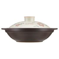 苏泊尔（SUPOR）煲仔饭砂锅宽口陶瓷炖锅 家用耐高温不易裂瓦煲 燃气灶煤气灶 煲仔饭【适合1~2人】 0.8L