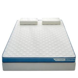 曼克顿（MANKEDUN）床垫子1.5x2米乳胶记忆棉家用宿舍单人双人海绵垫被出租房床褥 元气-灰约6cm厚 2.0x2.2米