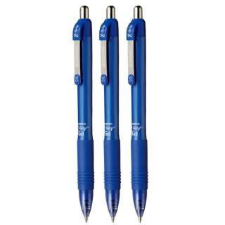 斑马牌 子弹头按动中性笔0.5mm 真好系列蓝笔 刷题笔记写字笔 办公用签字笔 C-J