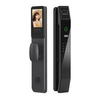 康廷智能门锁指纹锁人脸识别密码锁带摄像头入户门防盗门电子锁前十名 主动监控+视频对讲-指导装