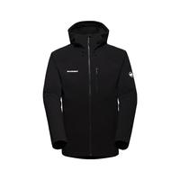 猛犸象(MAMMUT)Ultimate Comfort男女防风防水连帽软壳上衣 1011-01910-男款-0001-黑色 S