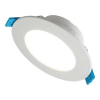 三雄极光led筒灯嵌入式孔灯 防蓝光客厅灯天花灯超薄三色走廊过道筒灯 6W 暖白光 3.5寸