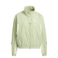 adidas 外套女装春秋运动服NEO梭织舒适透气训练立领夹克HS8843 A/M