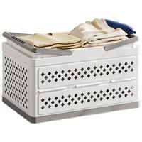 维简（Vilscijon）大容量收纳箱 脏衣篓家用卫生间浴室可折叠洗衣篮大容量收纳筐