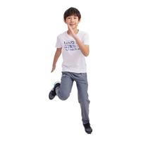 安德玛(Under Armour)童装夏季男大童短袖T恤吸湿快干上衣潮T242101610 白色 160cm