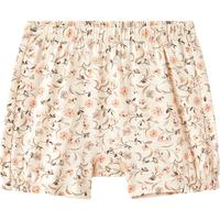 YeeHoO英氏儿童裤子夏季女童休闲百搭短裤透气宽松屁屁裤纯棉2025 种子花语 100 cm