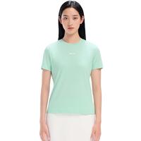伯希和（Pelliot）户外速干T恤女士透气运动速干衣男夏季半袖百搭短袖125215048绿S 【女款】溪绿色|吸湿速干