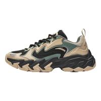 安踏 磐石丨休闲鞋男女同款复古运动老爹鞋112448865 【男】基础黑/生木色/硅藻绿-3 40 （男）