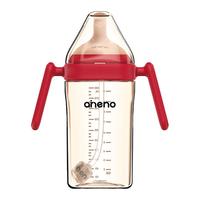 恩尼诺 aneno PPSU宽口径吸管奶瓶 蒂娜绿 300ml