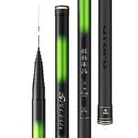 巧渔夫（Skiofishes）超轻本流传统钓长杆钓鱼竿28调超轻超硬碳素短节炮竿打窝杆长鱼杆 15m 短节炮竿（送硬稍）