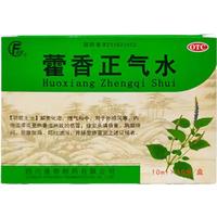 逢春 藿香正气水 10ml*10支/盒 外感风寒、内伤湿滞或夏伤暑湿所致的感冒 1盒使用装【不】