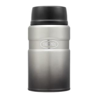 膳魔师（THERMOS） 焖烧杯大容量保温饭盒316L不锈钢闷粥杯焖烧罐保温桶饭桶TCLE 渐变黑 720ml