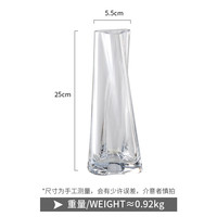 若花 SC25-1 轻奢花瓶 CS32-25 透明色
