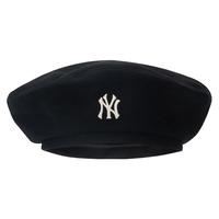 MLB 男女贝雷帽休闲洋气22年秋冬3ACBMF126-50CRS 纽约洋基队/白色 S