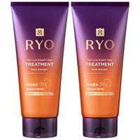 吕(Ryo)紫吕人参滋养强韧精华发膜330ml*2 修复强韧护发乳