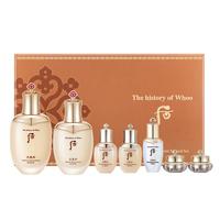 后Whoo天气丹花献光彩紧颜水乳护肤品7件套盒套装礼盒350ml
