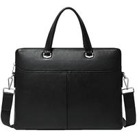 红蜻蜓 头层牛皮职业公文商务电脑包手提袋老公爸爸男