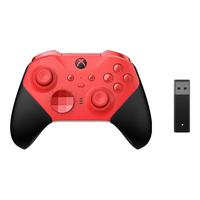 微软(Microsoft)国行 Xbox Series S/游戏手柄 精英手柄二代青春版 精英2手柄 【精英青春版(红)+适配器(第三方)】