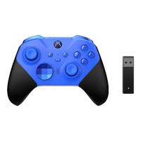 微软(Microsoft)国行 Xbox Series S/游戏手柄 精英手柄二代青春版 精英2手柄 【精英青春版(蓝)+适配器(第三方)】