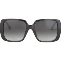 古驰（GUCCI）墨镜大框遮脸太阳眼镜方框品眼镜GG0632S 灰色渐变 M  灰色渐变GG0632